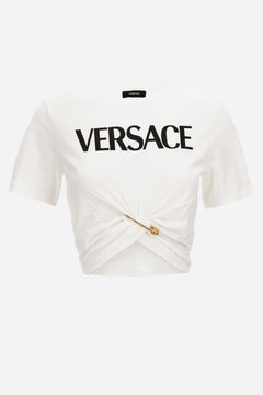 T-Shirt In Cotton Jersey Fabric Logo Print