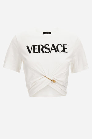 T-Shirt In Cotton Jersey Fabric Logo Print