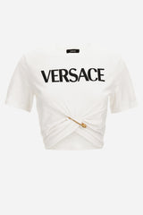 T-Shirt In Cotton Jersey Fabric Logo Print
