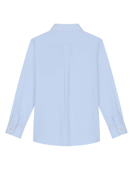 LONG-SLEEVED COTTON SHIRT WITH EMBROIDERY