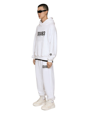 JERSEY JOGGING PANTS WITH DGVIB3 PRINT AND LOGO