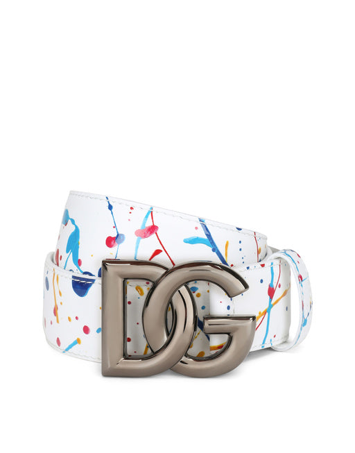 BELT WITH DG LOGO BUCKLE
