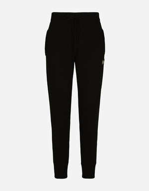 JOGGING PANTS IN WOOL AND CASHMERE KNIT