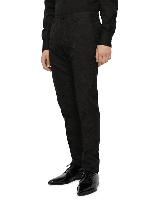 FLORAL JACQUARD MARTINI-FIT SUIT