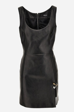 Dress Leather In Lamb Leather  With Safety Pin