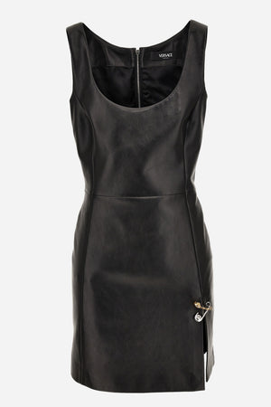 Dress Leather In Lamb Leather  With Safety Pin