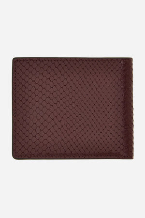 Icon Bifold Wallet In Printed Ayers Calf Leather