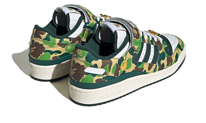 Adidas Forum 84 Low Bape 30th Anniversary Green Camo