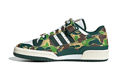 Adidas Forum 84 Low Bape 30th Anniversary Green Camo