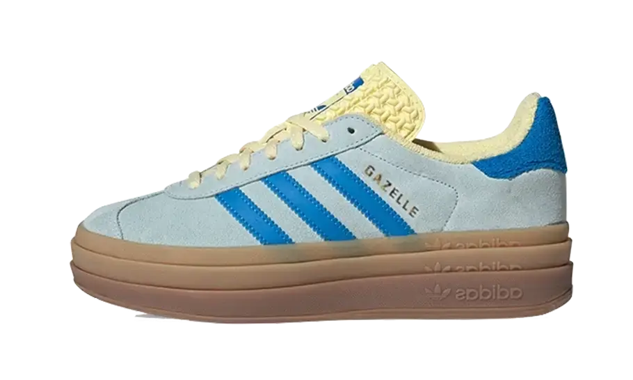 Adidas Gazelle Bold Casi Azul Amarillo