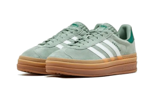 Adidas Gazelle Bold Silver Green