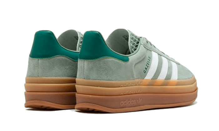 Adidas Gazelle Bold Silver Green