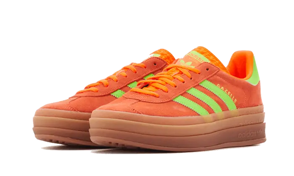 Adidas Gazelle Bold Solar Orange Solar Green 