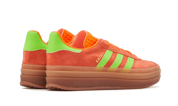 Adidas Gazelle Bold Solar Orange Solar Green 