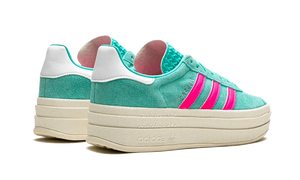 Adidas Gazelle Bold Flash Aqua Lucid Pink