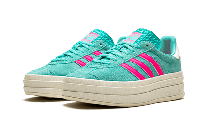 Adidas Gazelle Bold Flash Aqua Lucid Pink