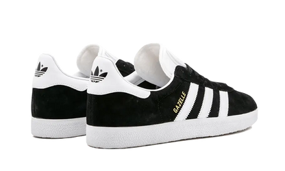 Adidas Gazelle Core Black Cloud White Gold