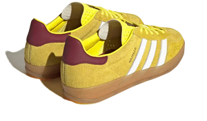 Adidas Gazelle Indoor Bright Yellow Burgundy