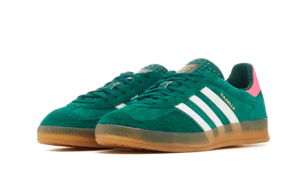 Adidas Gazelle Indoor Verde colegial Rosa lúcido