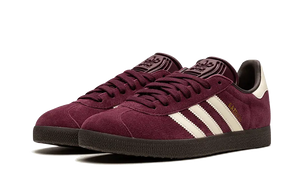 Adidas Gazelle Maroon Chalk White