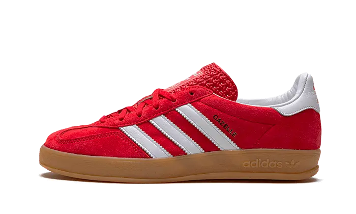 Adidas Gazelle Escarlata Nube Blanco