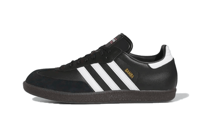 Adidas Samba Leather Black White