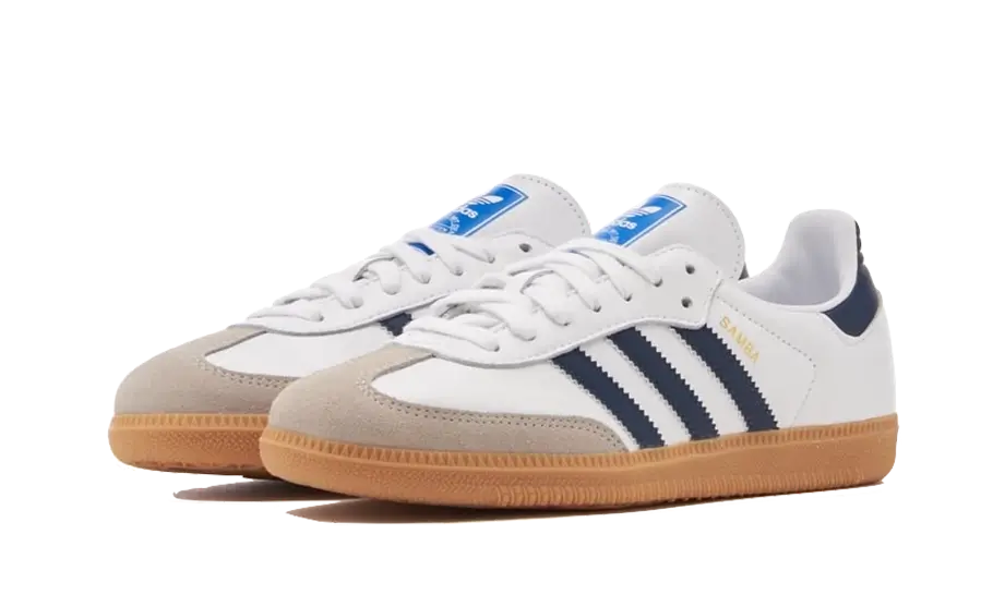 Adidas Samba OG Cloud White Night Indigo Gum 