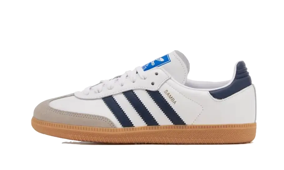 Adidas Samba OG Cloud White Night Indigo Gum 