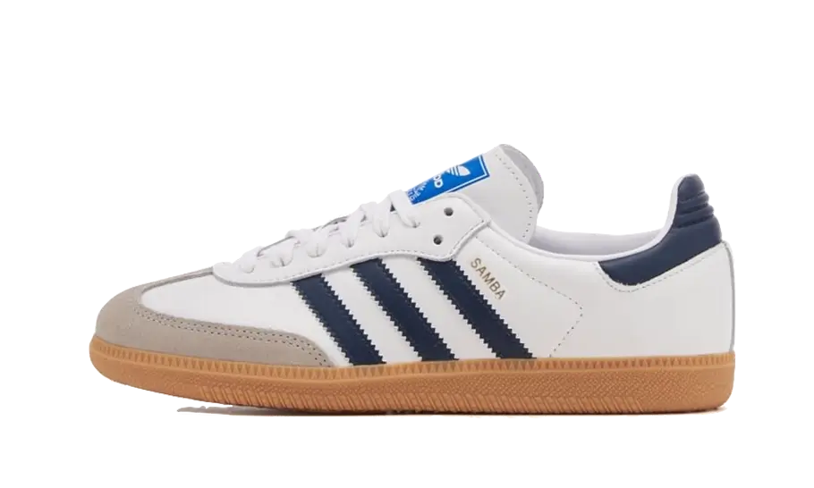 Adidas Samba OG Cloud White Night Indigo Gum 