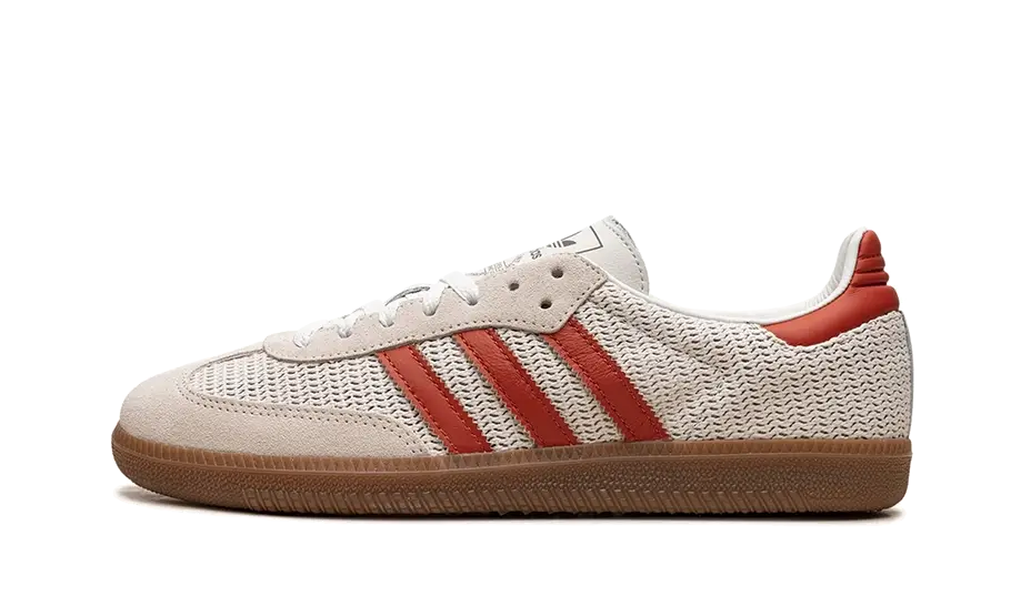 Adidas Samba OG Cristal Blanco Preloved Rojo 