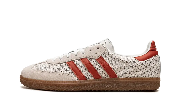Adidas Samba OG Cristal Blanco Preloved Rojo 