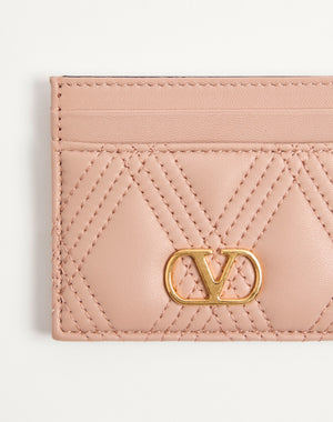 Portacarte Valentino Garavani Quiltie 67 In Nappa Trapuntata