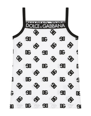 JERSEY TANK TOP WITH DG LOGO PRINT