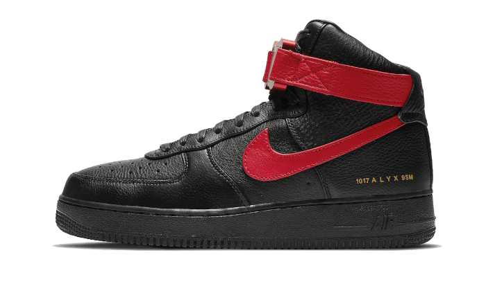 Nike Air Force 1 High Alyx University Red Black - CQ4018-601