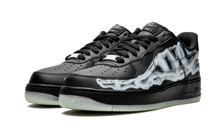 Nike Air Force 1 Low Black Skeleton - BQ7541 001