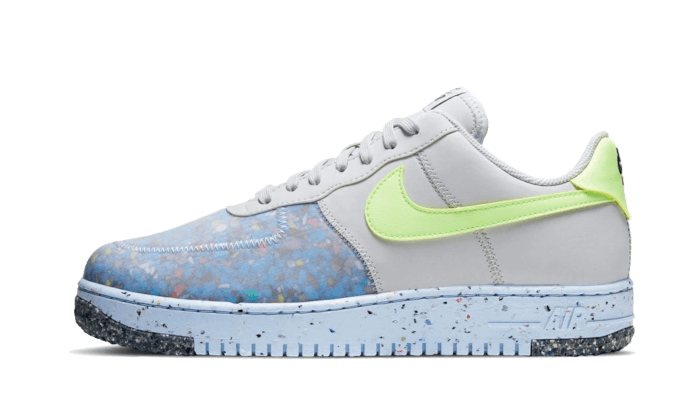 Nike Air Force 1 Crater Pure Platinum Barely Volt - CZ1524-001