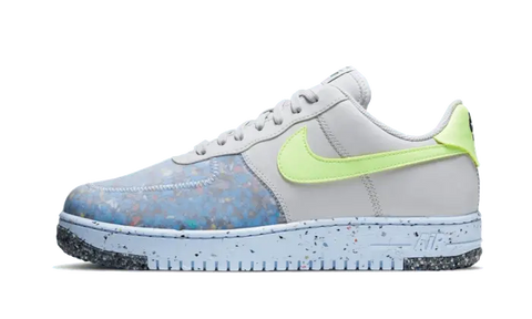 Air Force 1 Low Crater Pure Platinum à peine Volt