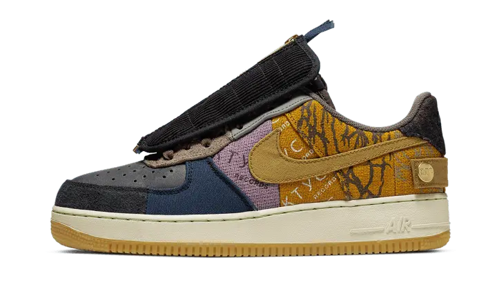 Nike Air Force 1 Low Fósil Travis Scott - CN2405-900