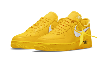 Nike Air Force 1 Low Off-White University Gold Metallic Silver - DD1876-700