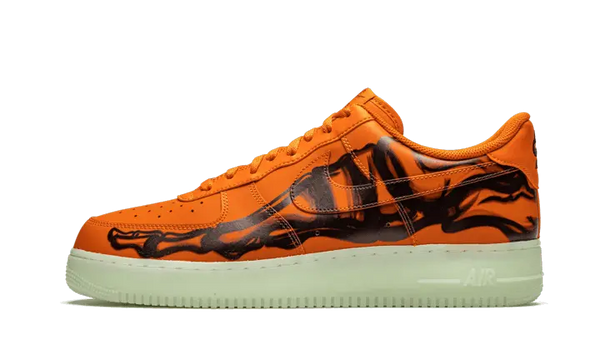 Nike Air Force 1 Low Orange Skeleton Halloween (2020) - CU8067-800