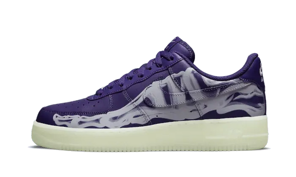 Nike Air Force 1 Low 07 QS Purple Skeleton Halloween (2021) - CU8067-5…