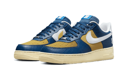 Nike Air Force 1 Low SP Undefeated 5 On It On It Blue Yellow Croc - DD1873-101