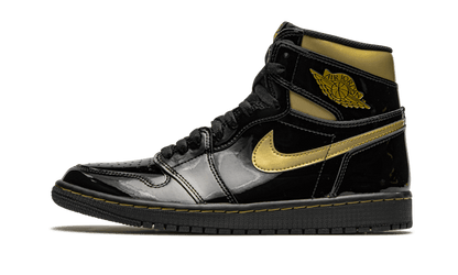 Air Jordan 1 High Black Metallic Gold - 555088-032 