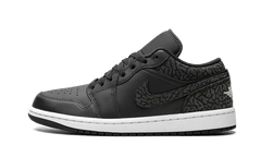 Air Jordan 1 Low Black Elephant
