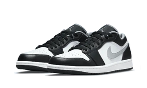 Air Jordan 1 Low Black White Particle Grey - 553558-040