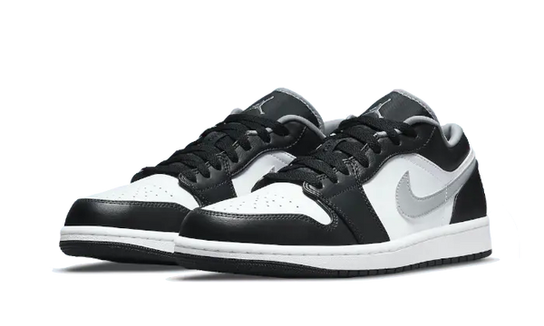 Air Jordan 1 Low Black White Particle Grey - 553558-040