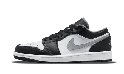 Air Jordan 1 Low Black White Particle Grey - 553558-040