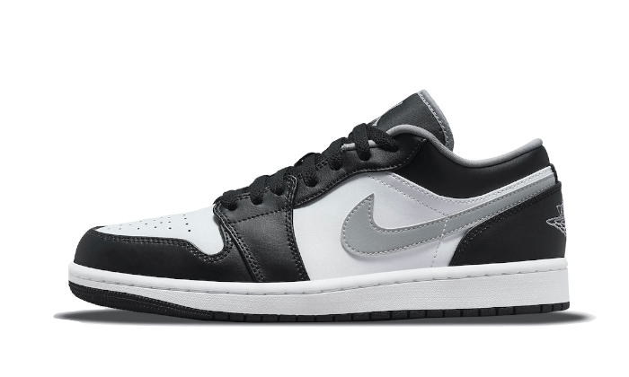 Air Jordan 1 Low Black White Particle Grey - 553558-040