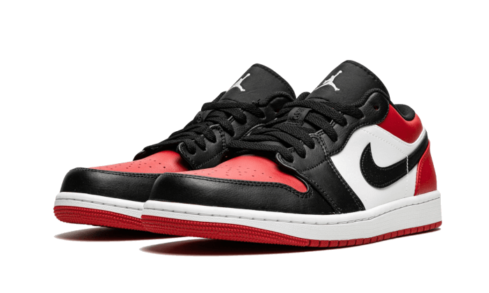 Air Jordan 1 Low Bred Toe (2021) - 553560-612