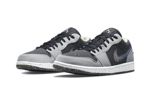 Air Jordan 1 Low Crater Black Grey - DM4657-001